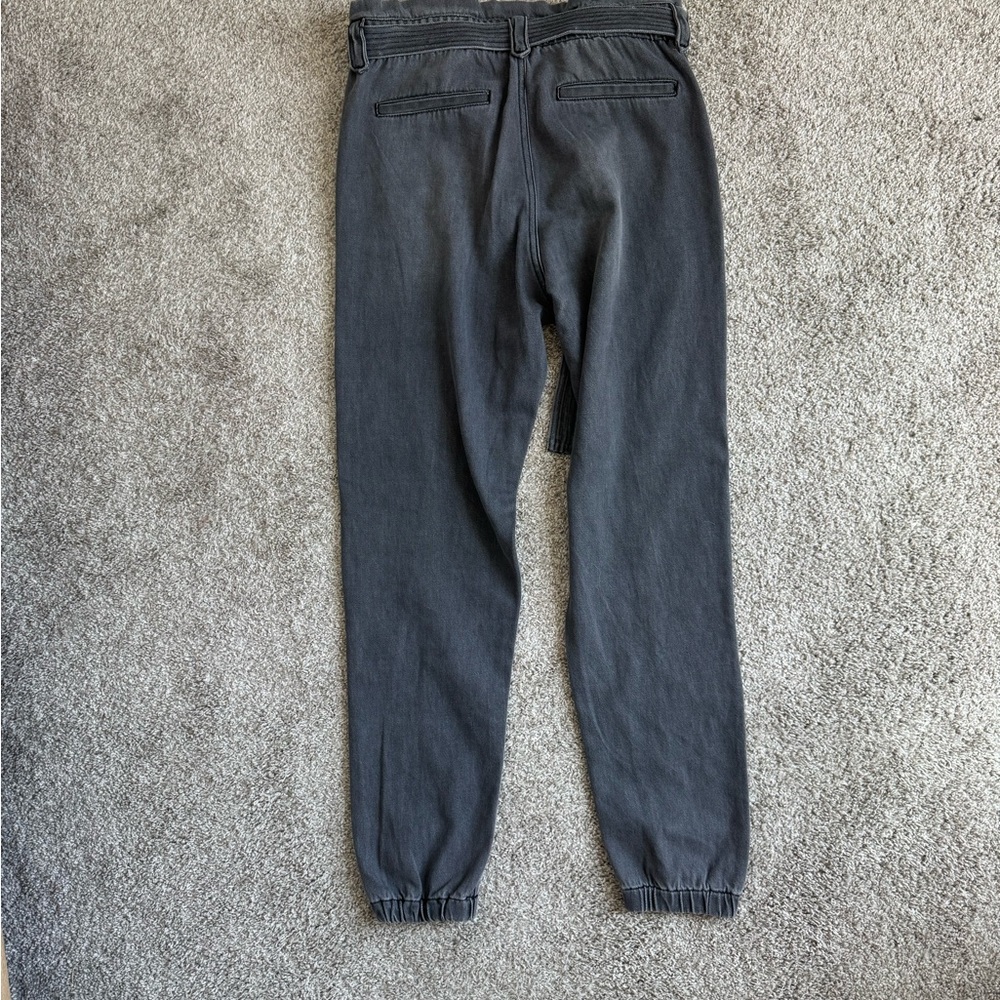 KanCan Gray Tie-Waist Pants - Picture 9 of 9
